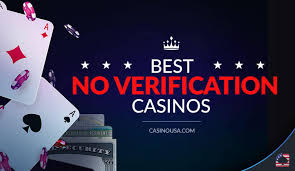 No Verification Casinos Discover the Freedom of Gaming
