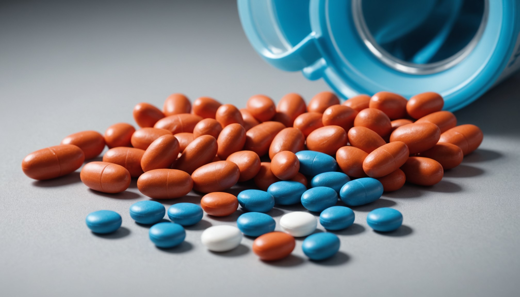 Viagra tablets (sildenafil) used for erectile dysfunction—medical information infographic style